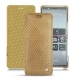 Sony Xperia 5 leather case - Serpent sabbia