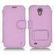 가죽 커버 Samsung GT-i9500 Galaxy S IV - Lilas ( Nappa - Pantone 2645U ) 
