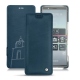 Capa em pele Sony Xperia 5 - Blu mediterran