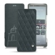 Sony Xperia 5 leather case - Blu marino - Couture