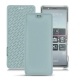 Capa em pele Sony Xperia 5 - Bleu Ciel PU