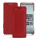 Housse cuir Sony Xperia 5 - Rouge PU