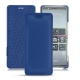 Housse cuir Sony Xperia 5 - Bleu océan PU