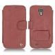 レザーケース Samsung GT-i9500 Galaxy S IV - Passion vintage ( Glutton - Red ) 