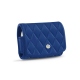 Bolsa Apple AirPods Pro - Bleu océan - Couture ( Nappa - Pantone 293C ) 