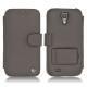 Custodia in pelle Samsung GT-i9500 Galaxy S IV - Anthracite ( Pantone 424C ) 