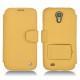 Custodia in pelle Samsung GT-i9500 Galaxy S IV - Mimosa ( Pantone 141C ) 