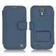 가죽 커버 Samsung GT-i9500 Galaxy S IV - Indigo ( Pantone 303U ) 