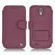 Samsung GT-i9500 Galaxy S IV leather case - Lie de vin ( Pantone 5115C ) 