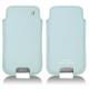 硬质真皮保护套 Samsung GT-i9500 Galaxy S IV - Bleu clair ( Nappa - Pantone 277C ) 