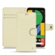 Capa em pele  Google Pixel 4 XL - Ivoire ( Sleek P C12 - White ) 