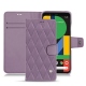 Capa em pele  Google Pixel 4 XL - Lilas - Couture ( Nappa - Pantone 2645U ) 