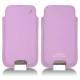Custodia in pelle Samsung GT-i9500 Galaxy S IV - Lilas ( Nappa - Pantone 2645U ) 