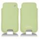가죽 커버 Samsung GT-i9500 Galaxy S IV - Vert olive ( Nappa - Pantone 578U ) 