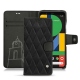 硬质真皮保护套  Google Pixel 4 XL - Negre poudro - Couture