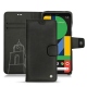 Google Pixel 4 XL leather case - Negre poudro