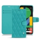Lederschutzhülle  Google Pixel 4 XL - Bleu fluo - Couture