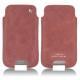 가죽 커버 Samsung GT-i9500 Galaxy S IV - Passion vintage ( Glutton - Red ) 