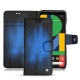 Google Pixel 4 XL leather case - Bleu Patine