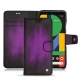 Google Pixel 4 XL leather case - Violet Patine
