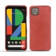 Funda de piel Google Pixel 4 - Cerise vintage ( Pantone 185C ) 