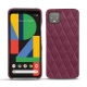 Capa em pele Google Pixel 4 - Prune vintage - Couture