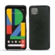 Coque cuir Google Pixel 4 XL - Dark vintage ( Roughtcut - Black#5256 ) 