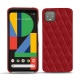 Capa em pele Google Pixel 4 XL - Rouge - Couture ( Nappa - Pantone 199C ) 