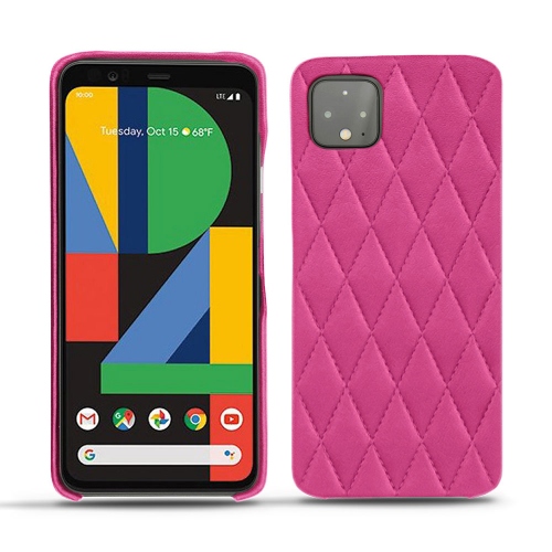 Google Pixel 4 XL leather caseRose BB - Couture ( Pantone #DB599F )