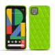 Lederschutzhülle Google Pixel 4 XL - Vert fluo - Couture