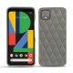 Coque cuir Google Pixel 4 XL - Acier vintage - Couture