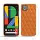 Lederschutzhülle Google Pixel 4 XL - Mandarine vintage - Couture