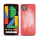 Coque cuir Google Pixel 4 XL - Rose Patine