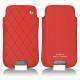 Funda de piel Samsung GT-i9500 Galaxy S IV - Tomate - Couture ( Pantone 187C ) 