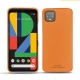 Lederschutzhülle Google Pixel 4 XL - Orange PU