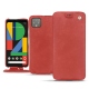 Lederschutzhülle Google Pixel 4 - Cerise vintage ( Pantone 185C ) 