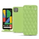 Lederschutzhülle Google Pixel 4 - Vert olive - Couture ( Nappa - Pantone 578U ) 