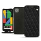Funda de piel Google Pixel 4 - Negre poudro - Couture