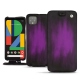 Funda de piel Google Pixel 4 - Violet Patine