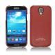 Funda de piel Samsung GT-i9500 Galaxy S IV - Rouge ( Nappa - Pantone 199C ) 