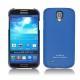 Lederschutzhülle Samsung GT-i9500 Galaxy S IV - Bleu océan ( Nappa - Pantone 293C ) 