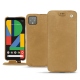 Google Pixel 4 XL leather case - Sable vintage ( Roughtcut - Gaucho#57254 ) 