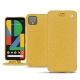 Housse cuir Google Pixel 4 XL - Mimosa ( Pantone 141C ) 