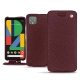 Funda de piel Google Pixel 4 XL - Lie de vin ( Pantone 5115C ) 