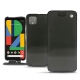 Google Pixel 4 XL leather case - Onyx ( Black ) 