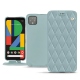 Lederschutzhülle Google Pixel 4 XL - Bleu ciel - Couture ( Nappa - Pantone 277C ) 