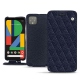 Google Pixel 4 XL leather case - Cobalt - Couture ( Pantone 2766C ) 