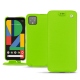 Lederschutzhülle Google Pixel 4 XL - Vert fluo