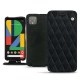 Google Pixel 4 XL leather case - Dark vintage - Couture