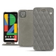 Funda de piel Google Pixel 4 XL - Acier vintage - Couture